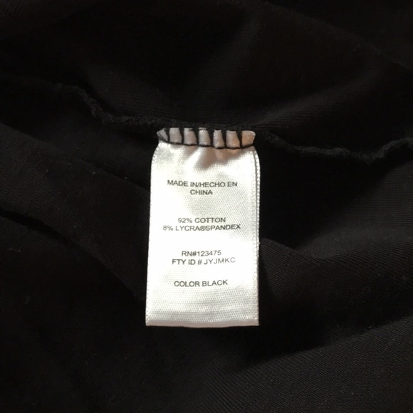 Ellen Tracy split v-neck top - Picture 5 of 5